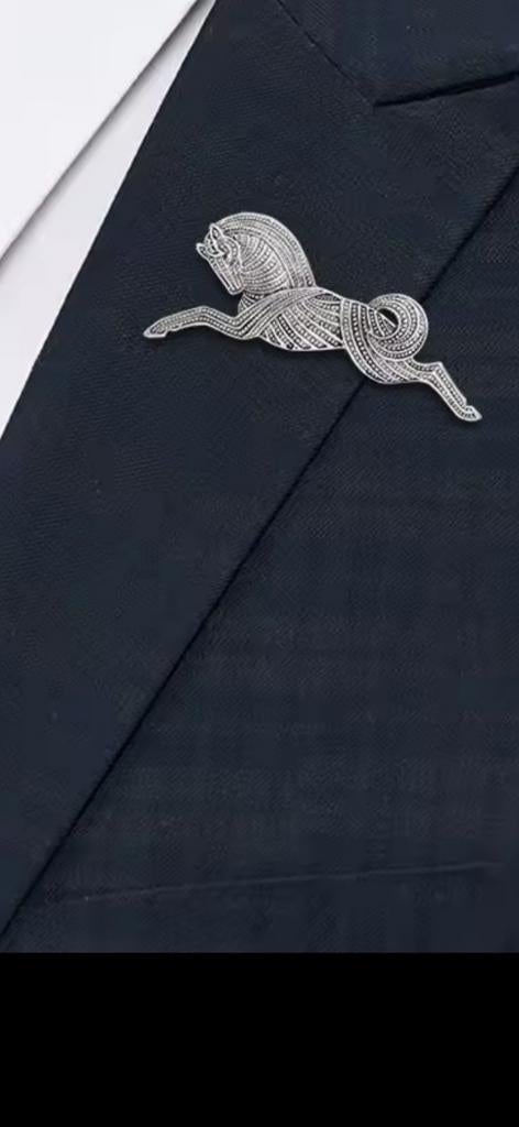 Paard broche, Sieraden, Tassen en Uiterlijk, Broches, Ophalen of Verzenden, Nieuw, Overige materialen