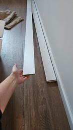 Witte plinten 7 cm, Ophalen, Nieuw, Mdf, 200 tot 250 cm