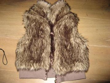 nieuwe kunst bont bodywarmer, mt 146 , H&M en meer kleding beschikbaar voor biedingen