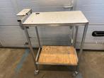 Metalen Werktafel op Wielen, Doe-het-zelf en Verbouw, Werkbanken, Ophalen