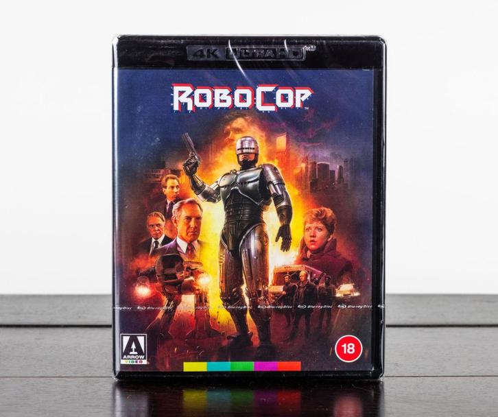 Robocop 4K UHD Blu-Ray (UK Import) Arrow, Cd's en Dvd's, Blu-ray, Nieuw in verpakking, Science Fiction en Fantasy, Ophalen of Verzenden