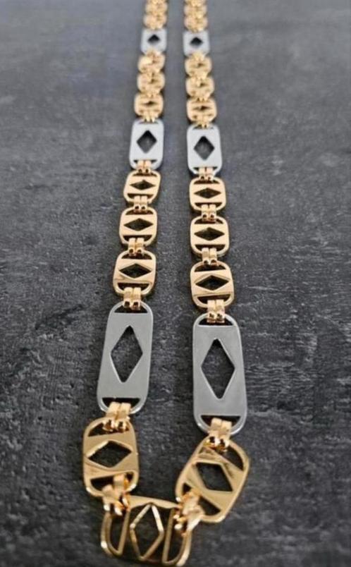 Te koop mooie kingsley ketting, Sieraden, Tassen en Uiterlijk, Kettingen, Nieuw, Goud, Goud, Ophalen of Verzenden