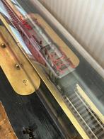 Ho loc in acrylaat heldere buis  met seinen, Ophalen, Gelijkstroom, Roco, Analoog