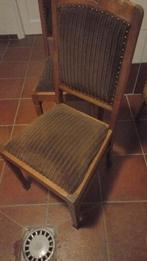 Stoelen 2x, Huis en Inrichting, Ophalen of Verzenden, Bruin, Hout, Twee