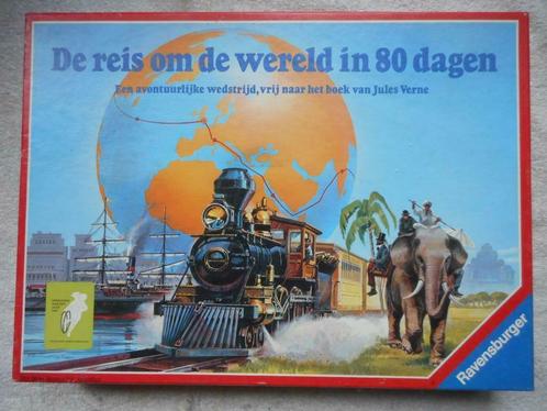 Reis om de wereld in 80 dagen, Hobby en Vrije tijd, Gezelschapsspellen | Bordspellen, Zo goed als nieuw, Ophalen of Verzenden