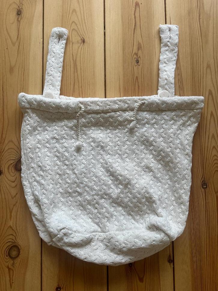 Prénatal opbergzak boxzak kabel - crème / ecru - 100% katoen, Kinderen en Baby's, Boxen, Zo goed als nieuw, Ophalen of Verzenden