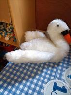 Witte zwaan knuffel 27 cm lang, Kinderen en Baby's, Speelgoed | Knuffels en Pluche, Ophalen of Verzenden