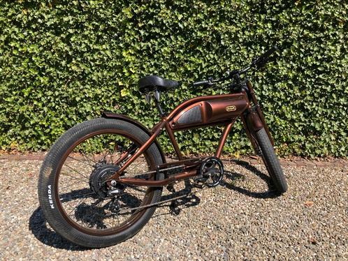Greaser limited edition, michael blast blastbikes 750w !, Fietsen en Brommers, Fietsen | Cruisers en Lowriders, Zo goed als nieuw