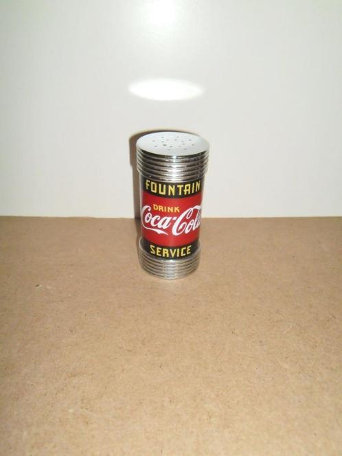 Vintage zoutstrooier,Coca Cola,retro,zoutpot.igst,uit usa, Verzamelen, Merken en Reclamevoorwerpen, Zo goed als nieuw, Gebruiksvoorwerp