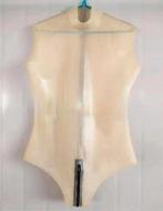 Latex transparante body, tm 2XL, Kleding | Dames, Body of Korset, Verzenden