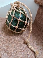 Glazen drijver in jutetouw, Antiek en Kunst, Ophalen of Verzenden