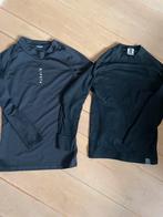 Thermo shirts Kipsta en ten Cate maat 122-128, Verzenden, Zwart, Zo goed als nieuw, Hardlopen of Fietsen