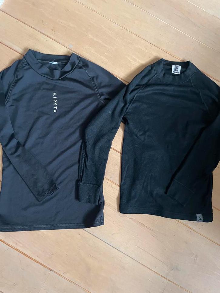 Thermo shirts Kipsta en ten Cate maat 122-128, Kleding | Dames, Sportkleding, Zo goed als nieuw, Hardlopen of Fietsen, Maat 34 (XS) of kleiner