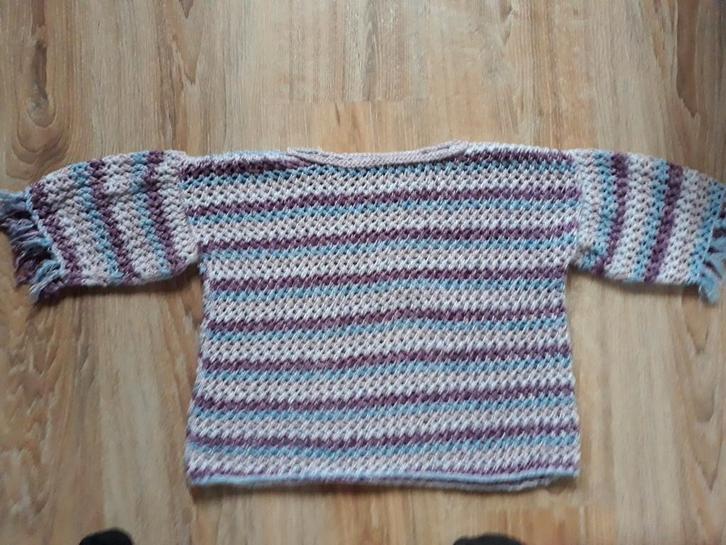 Zgan handgemaakte zomertrui maat 116, Kinderen en Baby's, Kinderkleding | Maat 116, Zo goed als nieuw, Meisje, Trui of Vest, Ophalen of Verzenden