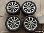 Orig. 17"velgen+Continental Volkswagen Golf VII 5G0601025K, Ophalen, Volkkswagen, Gebruikt, Banden en Velgen