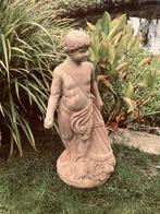 Zeldzaam antiek terracotta tuinbeeld, Tuin en Terras, Tuinbeelden, Ophalen, Steen