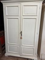 Brocante Linnenkast met deuren, Huis en Inrichting, Kasten | Kledingkasten, Ophalen, Gebruikt, 100 tot 150 cm, Antiek brocant