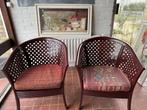 Vintage fauteuils Ikea Lars Norinder 7,50 ps (4 voor 25,-), Ophalen, Kunststof, Gebruikt, 75 tot 100 cm