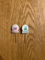 Reclamepin Slagerij O. Hoekstra Heerenveen, Ophalen of Verzenden, Gebruikt, Merk, Speldje of Pin