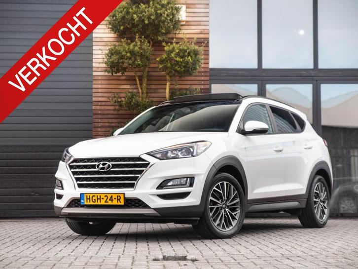 Hyundai Tucson 1.6 T-GDI Premium Pano Cruise Stoelv Carplay, Auto's, Hyundai, Bedrijf, Tucson, ABS, Airbags, Airconditioning, Alarm