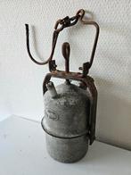 Antieke carbid mijnlamp, Ophalen of Verzenden