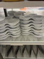 Melamine Schalen met 3 Vakken, Ophalen, Keramiek, Effen, Schaal of Schalen