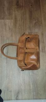 Leren tas, 40 tot 60 cm, Bruin, Minder dan 35 cm, Zo goed als nieuw