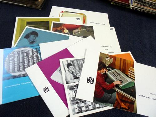PTT. 8 x Brochures Telefonie. 1962 - 1965., Verzamelen, Merken en Reclamevoorwerpen, Gebruikt, Overige typen, Ophalen of Verzenden