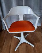 Originele Space Age design stoel Konrad Schäfer 70er jaren, Stof, Gebruikt, Wit, Eén