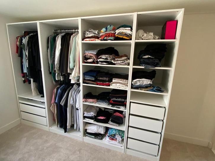 Ikea Pax kast, Huis en Inrichting, Kasten | Kledingkasten, Zo goed als nieuw, 200 cm of meer, 50 tot 75 cm, Met lade(s), Overige materialen