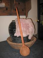 Oude Houten Decoratie lepel, Antiek en Kunst, Ophalen of Verzenden