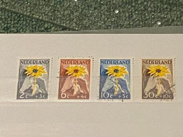 Postzegels Nederland 1949 Rode Kruis NVPH 538-541