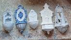 3 porseleinen wijwaterbakjes, Ophalen of Verzenden
