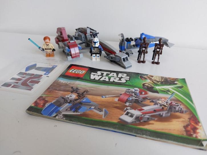 Lego Star Wars - 75012 - BARC Speeder with Sidecar, Kinderen en Baby's, Speelgoed | Duplo en Lego, Zo goed als nieuw, Lego, Complete set