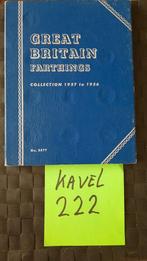 ENGELAND FARTHINS ALBUM KAVEL NR 222, Verzenden, Overige landen, Setje