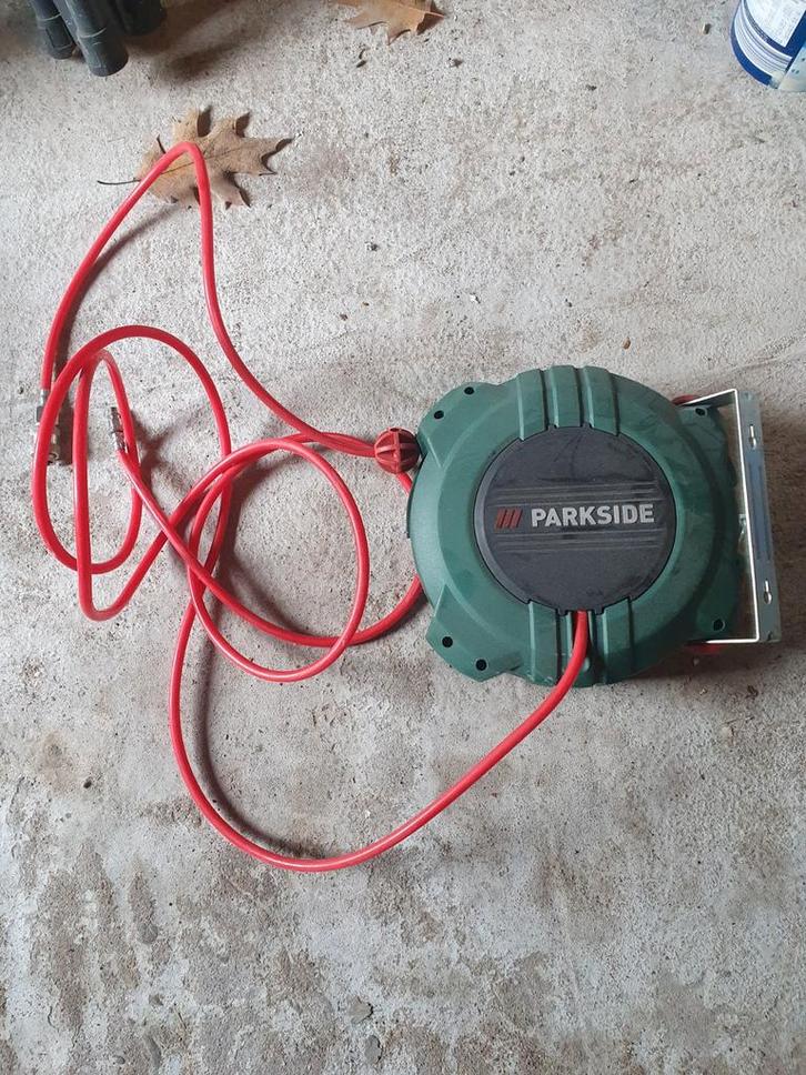 Parkside Luchtslanghaspel PDST 10 B3, Doe-het-zelf en Verbouw, Compressors, Zo goed als nieuw, 10 bar of meer, Minder dan 25 liter