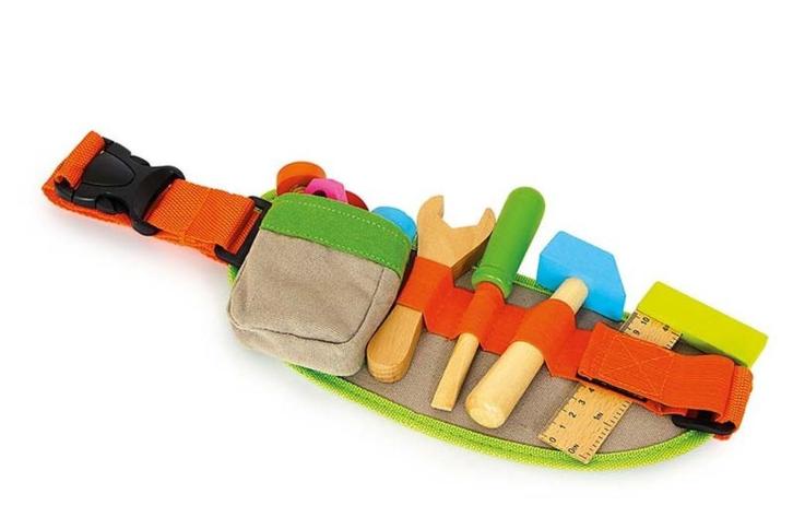 Gereedschapsgordel voor kinderen, Kinderen en Baby's, Speelgoed | Houten speelgoed, Nieuw, Overige typen, Ophalen of Verzenden