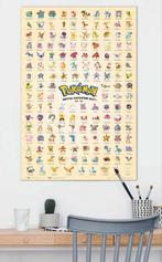 Pokemon kanto poster, Rechthoekig Staand, Ophalen of Verzenden, Zo goed als nieuw, A1 t/m A3