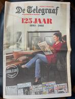 125 jaar De Telegraaf (speciale jubileum uitgave), Ophalen of Verzenden, 1980 tot heden, Nederland, Krant