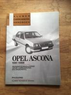 carrosserie handboek  Opel  Ascona  1981 - 1988  70 blz.  NL, Auto diversen, Handleidingen en Instructieboekjes, Ophalen of Verzenden