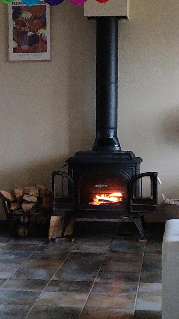 Gietijzeren houtkachel. Vermont Casting Vigilant, Huis en Inrichting, Kachels, Gebruikt, Houtkachel, Hout, Ophalen