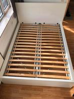 Ikea Malm Bed, Huis en Inrichting, Slaapkamer | Bedden, Gebruikt, 140 cm, Wit, Hout