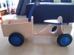 houten bakfiets, Kinderen en Baby's, Speelgoed | Buiten | Voertuigen en Loopfietsen, Ophalen, Gebruikt, Loopvoertuig