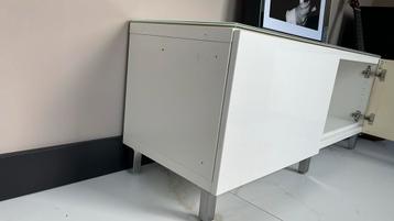 Ikea Besta kastje / tv meubel wit - afbeelding 3