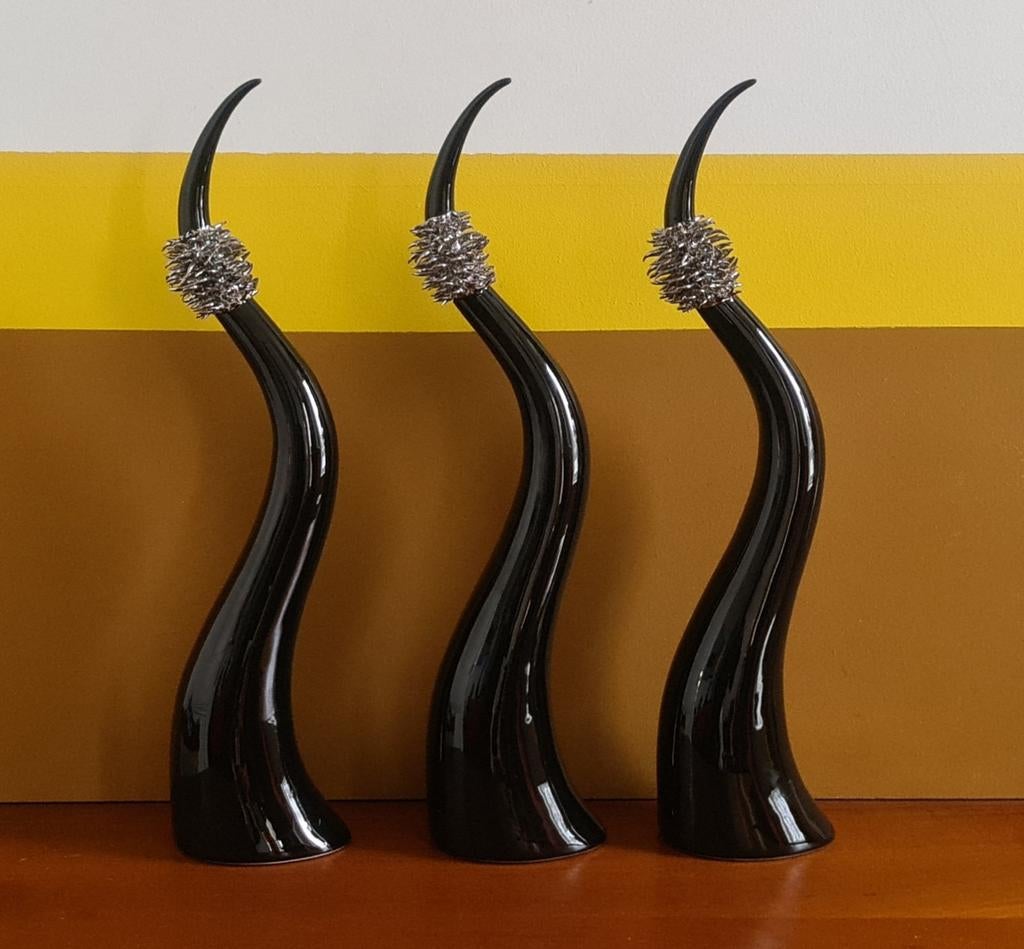 Design beelden. Peri glas., Huis en Inrichting, Woonaccessoires | Overige, Ophalen of Verzenden