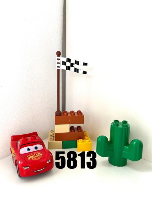 Lego Duplo  5813  -  Cars Bliksem McQueen, Kinderen en Baby's, Speelgoed | Duplo en Lego, Gebruikt, Duplo, Ophalen of Verzenden