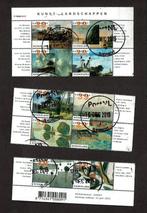 Nederland NVPH 2089-2098 gestempeld 3, Verzenden, Na 1940, Gestempeld