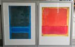 Mark Rothko posters in wissellijst, Huis en Inrichting, Woonaccessoires | Lijsten, Ophalen, Gebruikt, Hout