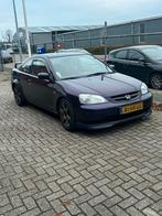 Honda Civic 1.7 I Coupe LS 2001, Voorwielaandrijving, Stof, Zwart, 1073 kg