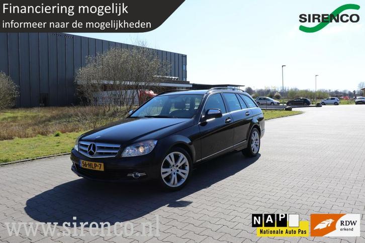 Mercedes C-klasse Estate 180 K kompressor grote navigatie cl, Auto's, Mercedes-Benz, Bedrijf, Te koop, C-Klasse, ABS, Airbags